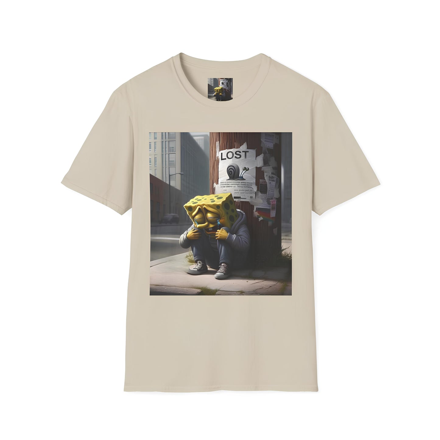 SpongeBob – Lost, But Never Soft Tee