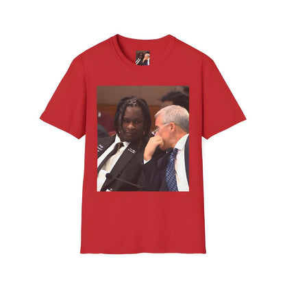 Young Thug & Lawyer – Iconic Courtroom Moment Unisex Tee