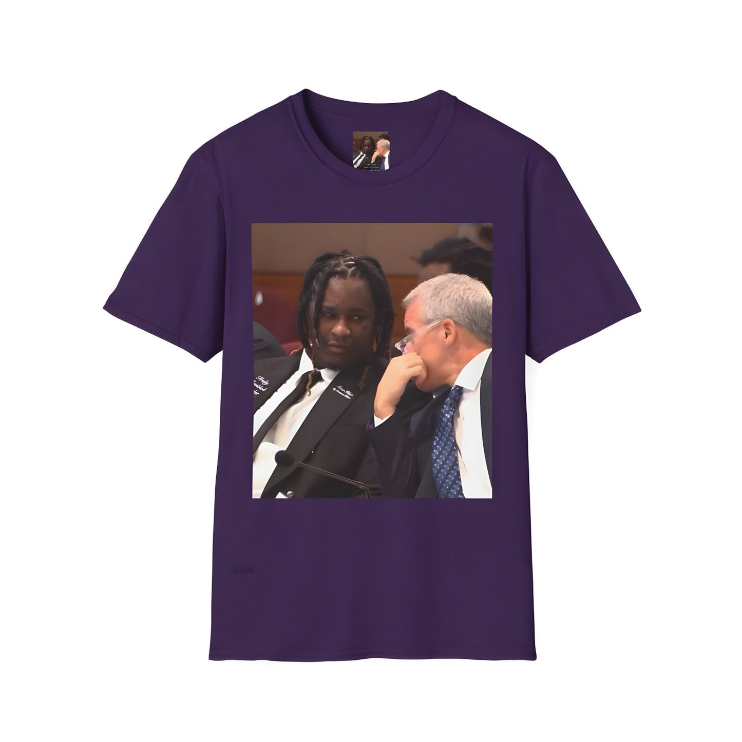 Young Thug & Lawyer – Iconic Courtroom Moment Unisex Tee