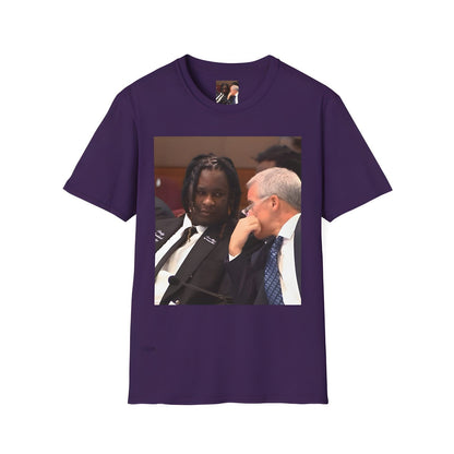 Young Thug & Lawyer – Iconic Courtroom Moment Unisex Tee