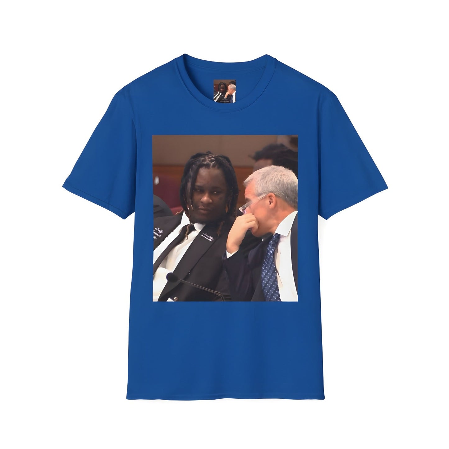 Young Thug & Lawyer – Iconic Courtroom Moment Unisex Tee