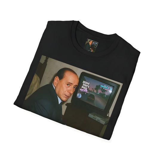 Berlusconi x GTA Vice City – The Iconic Chaos Tee