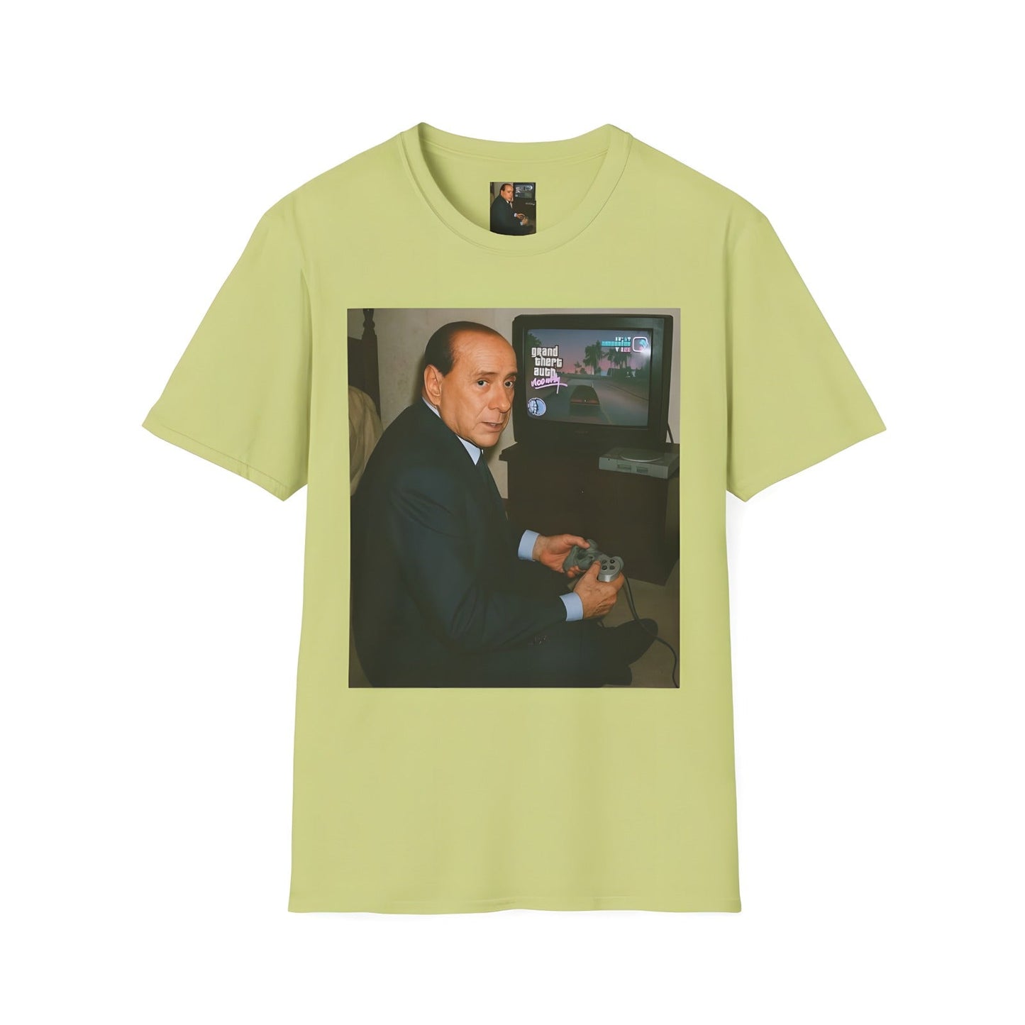 Berlusconi x GTA Vice City – The Iconic Chaos Tee