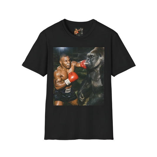 Mike Tyson vs Gorilla – The Ultimate Power Clash Tee